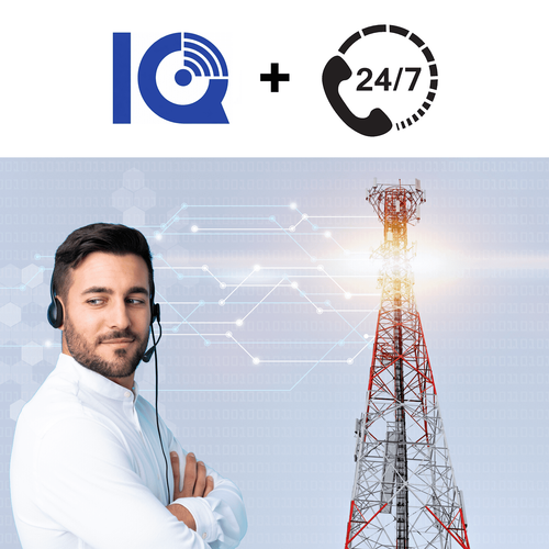 IQ PRO 24/7 Burglary Intrusion Non-Interactive Cellular Business Alarm Monitoring Services (Powered by Alarm.com)