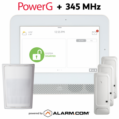 IQ5 Hub Wireless PowerG and 345 MHz Security Systems