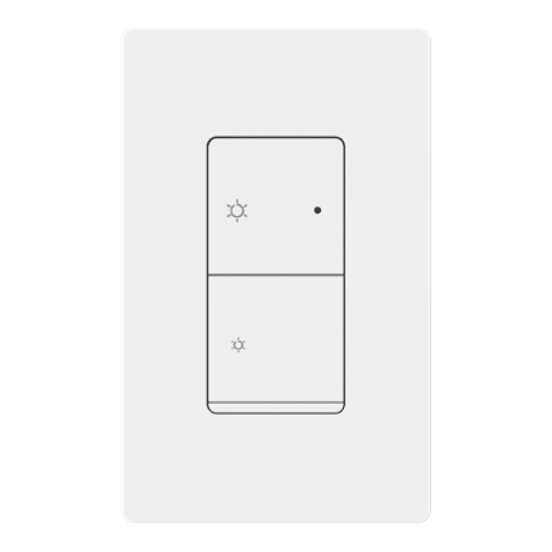 IQDMRPG Qolsys PowerG InWall Light Dimmer Switch