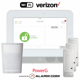 IQH5017-PGKIT - IQ5 Hub Dual-Path Wi-Fi/Cellular Verizon LTE Wireless PowerG Security System (Powered by Alarm.com)