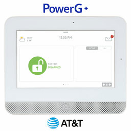 IQH5018 - IQ Panel 5 Hub Wireless Touchscreen Security Alarm Control Panel for PowerG 915 MHz Sensors (Built-In Alarm.com Cellular AT&T LTE and Wi-Fi Communicator)