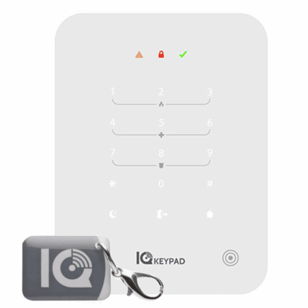 IQKP-PRX-915 - Qolsys IQ Remote Wireless PowerG Secondary Alarm Keypad with Proximity Reader and 4 Key Tags (for IQ Panel 4, IQ4 Hub, IQ4 NS and IQ Pro Panels)