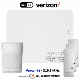 IQN5017-319KIT - IQ5 NS Dual-Path Wi-Fi/Cellular Verizon LTE Wireless PowerG and 319.5 MHz Security System (Powered by Alarm.com)