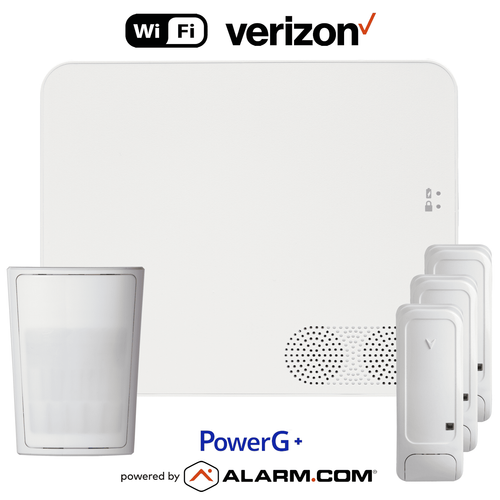 IQN5017-PGKIT - IQ5 NS Dual-Path Wi-Fi/Cellular Verizon LTE Wireless PowerG Security System (Powered by Alarm.com)