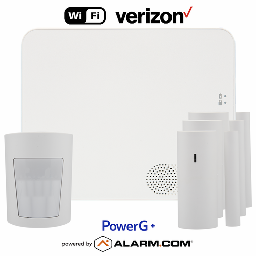 IQN5017-PGPKIT - IQ5 NS Dual-Path Wi-Fi/Cellular Verizon LTE Wireless PowerG+ Security System (Powered by Alarm.com)