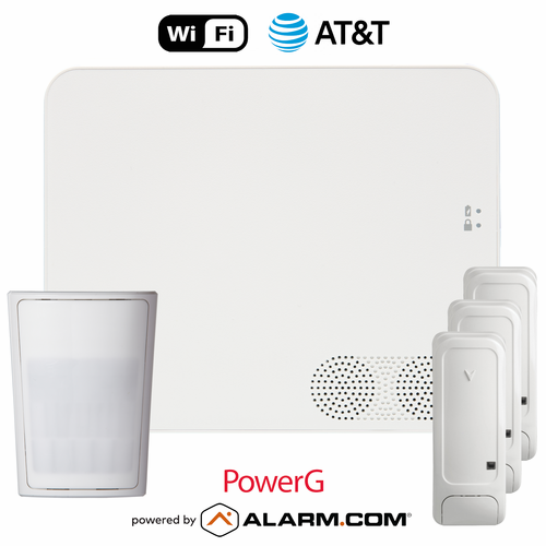 IQN5018-PGKIT - IQ5 NS Dual-Path Wi-Fi/Cellular AT&T LTE Wireless PowerG Security System (Powered by Alarm.com)