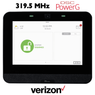 IQP4001BLK - Qolsys IQ Panel 4 Black Wireless Touchscreen Control Panel for PowerG, S-Line and Legacy 319.5 MHz Sensors (Built-In Alarm.com Cellular Verizon LTE Communicator)