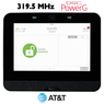 IQP4004BLK - Qolsys IQ Panel 4 Black Wireless Touchscreen Control Panel for PowerG, S-Line and Legacy 319.5 MHz Sensors (Built-In Alarm.com Cellular AT&T LTE Communicator)