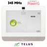 IQP4009 - Qolsys IQ Panel 4 Wireless Touchscreen Control Panel for PowerG and Legacy 345 MHz Sensors (Built-In Alarm.com Cellular TELUS LTE Communicator)