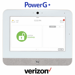 IQP5017 - IQ Panel 5 Wireless Touchscreen Security Alarm Control Panel for PowerG 915 MHz Sensors (Built-In Alarm.com Cellular Verizon LTE and Wi-Fi Communicator)