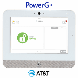 IQP5018 - IQ Panel 5 Wireless Touchscreen Security Alarm Control Panel for PowerG 915 MHz Sensors (Built-In Alarm.com Cellular AT&T LTE and Wi-Fi Communicator)