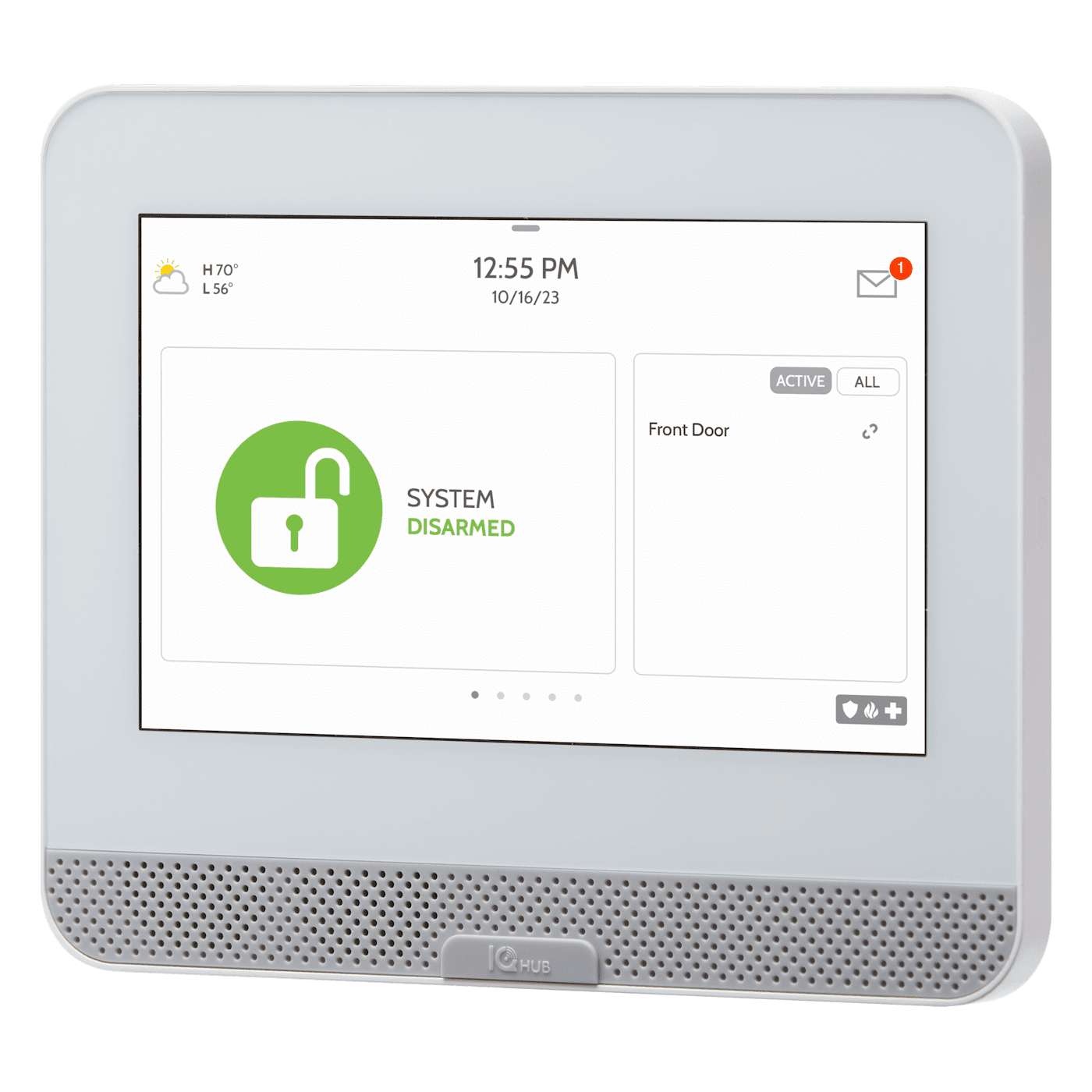IQPH052 Qolsys IQ4 Wireless Home Hub for Legacy 345 MHz Sensors
