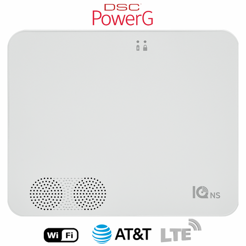 IQPK047 - Qolsys IQ4 NS No Screen Wireless Home Hub for PowerG Sensors (Built-In Alarm.com Dual-Path Wi-Fi/Cellular AT&T LTE Communicator)