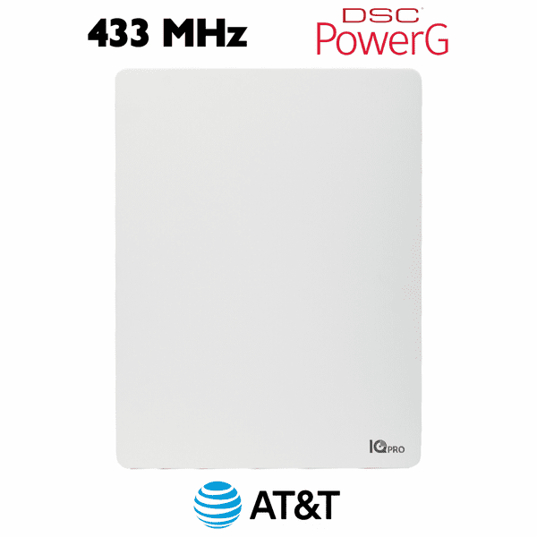 IQPR005M - Qolsys IQ Pro Hybrid Commercial Intrusion Control Panel with Metal Cabinet (Built-In Alarm.com Dual-Path WiFi/Cellular AT&T LTE Communicator, Security RF 433 MHz and PowerG 915 MHz)