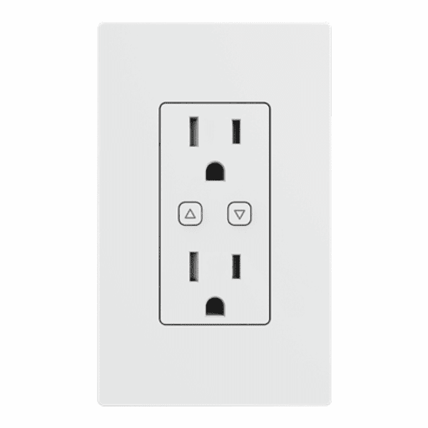 IQSKT-PG - Qolsys PowerG In-Wall Socket with 2 Electrical Outlets