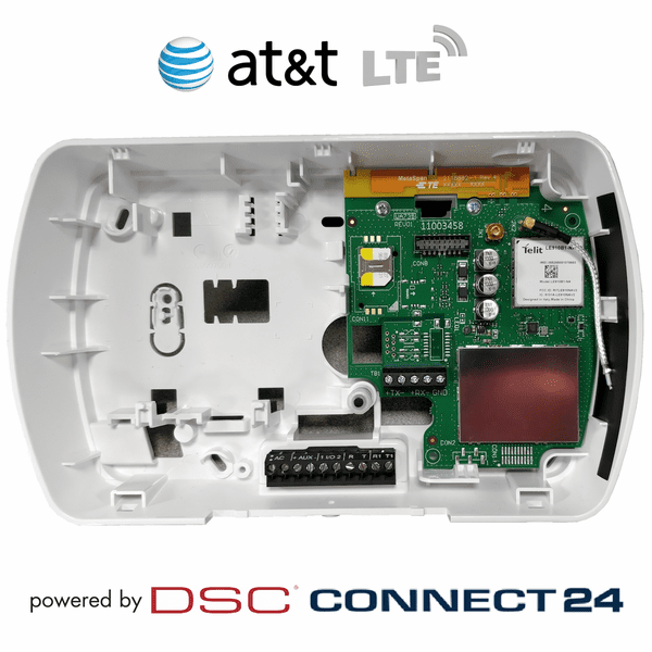 LE2077-AT - DSC Connect24 Non-Interactive Cellular AT&T LTE/HSPA Alarm Communicator (for DSC Impassa Panel)