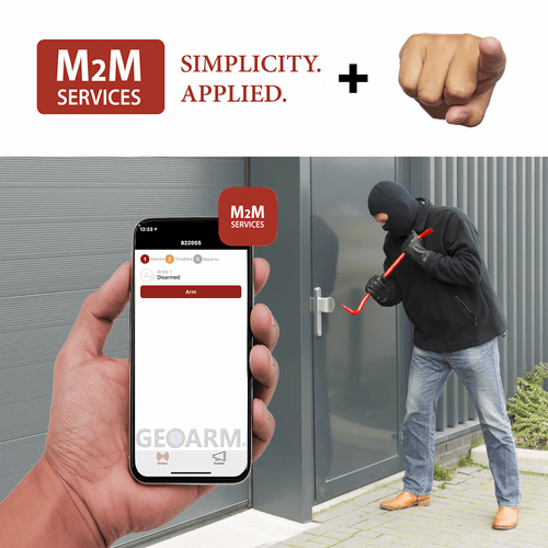 M2M Burglary Intrusion DIY Business Alarm Monitoring Services