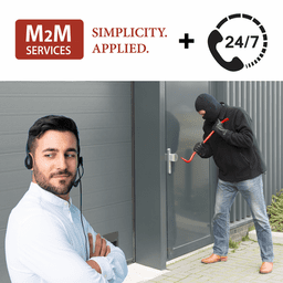 M2M Burglary Intrusion Non-Interactive Business Alarm Monitoring Services