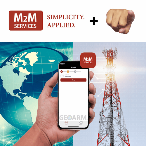 M2M Dual-Path DIY Interactive Home Security