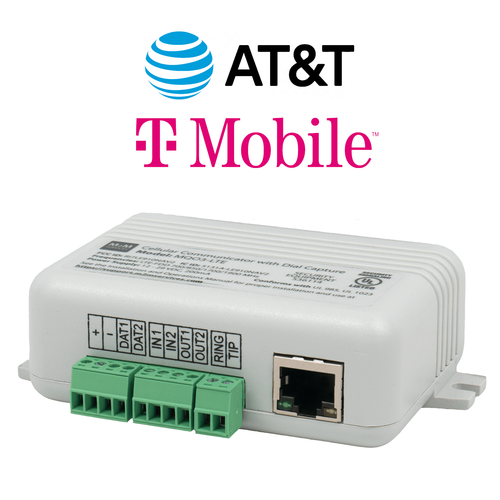 MQ03-LTE-LAN - M2M Universal Multi-Band Dual-Path AT&T/T-Mobile LAN/LTE Alarm Communicator (Compatible with Most Panels)