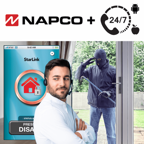 Napco Burglary Intrusion Interactive Home Alarm Monitoring Services