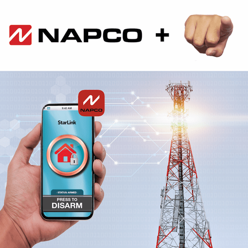 Napco Cellular DIY Interactive Home Security