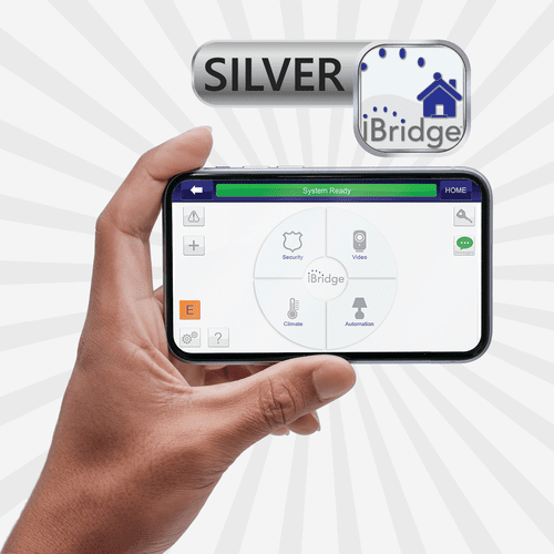 Napco DIY Dual-Path Silver Interactive Home Alarm Monitoring Services and Weekly Supervision Test (Powered by StarLink Connect Communicators)
