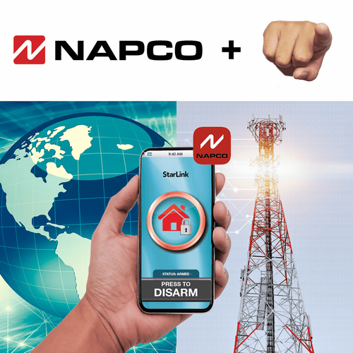 Napco Dual-Path DIY Interactive Home Security