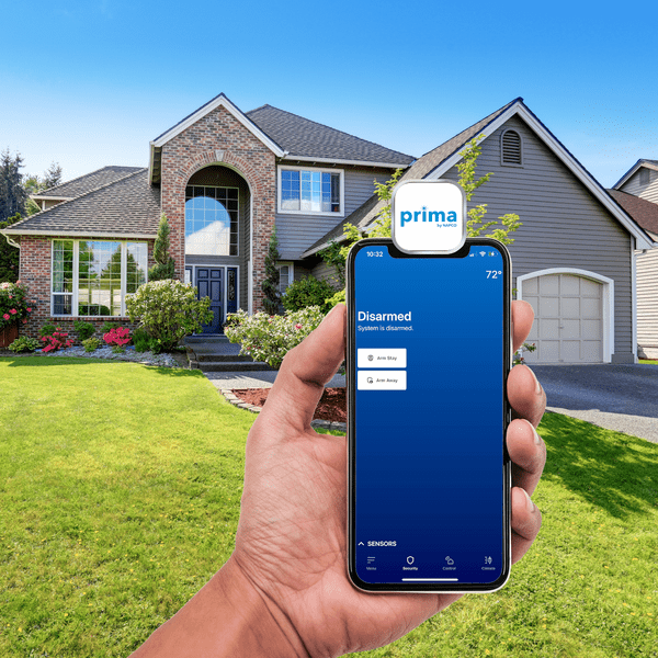 Napco Prima DIY Dual-Path Silver Interactive Home Alarm Monitoring Services (Powered by Prima App)