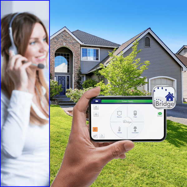 Napco PRO 24/7 Cellular Silver Interactive Home Alarm Monitoring Services and Weekly Supervision Test (Powered by iBridge App)