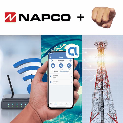 Napco Tri-Path DIY Interactive Home Security