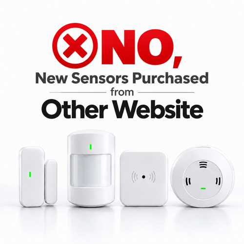 Sensors Not Purchased from GeoArm.com