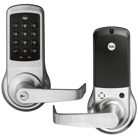 NTB610ZW2626 Yale nexTouch™ Cylindrical Pushbutton Keypad and Lever