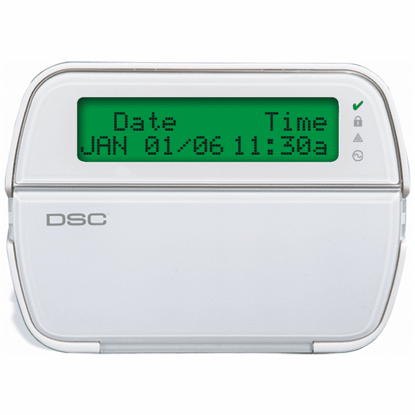 PK5500ENG - DSC LCD Full-Message Hardwired Alarm Keypad (for DSC PowerSeries Control Panels)
