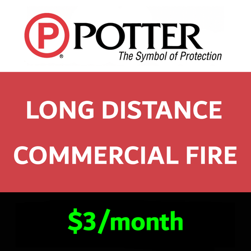 Potter Long Distance Phone Services (for Commercial Fire Alarm Systems)