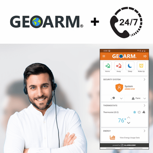 Interactive Control GeoArm Security