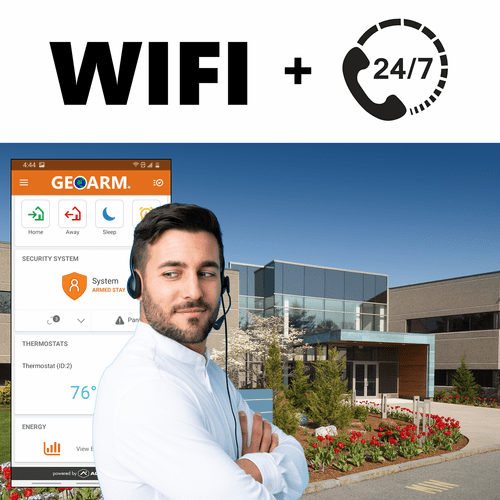 PRO Interactive Business Wi-Fi Alarm Monitoring Services