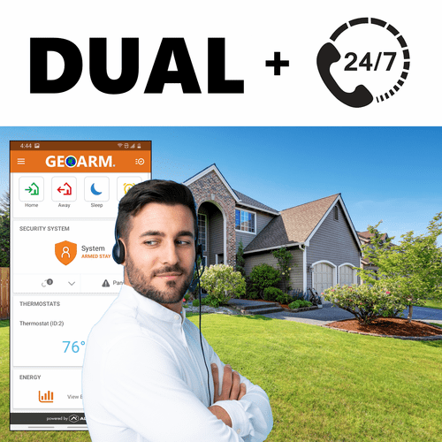 PRO Interactive Home Dual-Path Alarm Monitoring Services