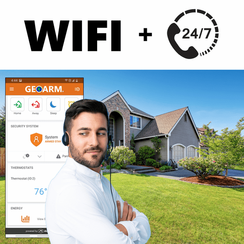 PRO Interactive Home Wi-Fi Alarm Monitoring Services