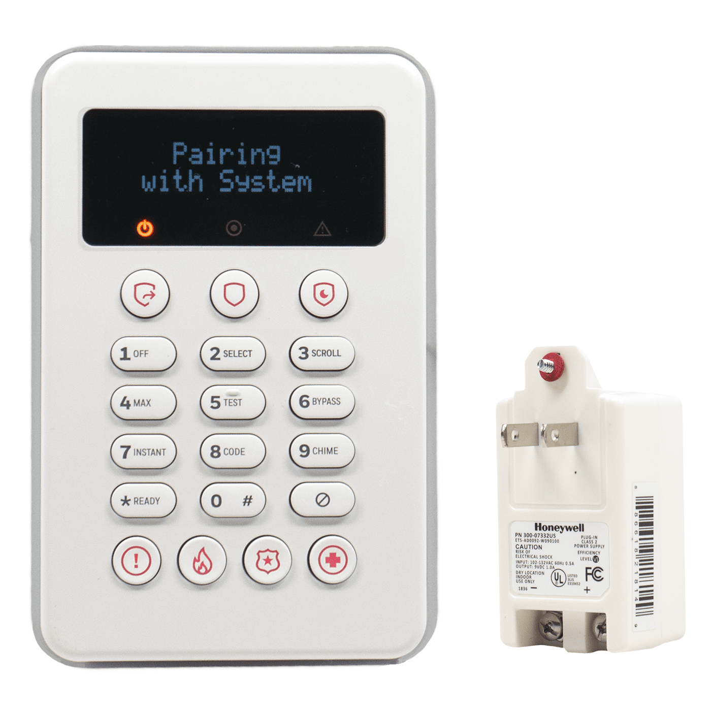 PROSiXLCDKP Resideo Honeywell Home Wireless Touchpad Alarm Keypad