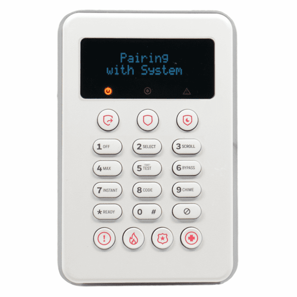 PROSiXLCDKPC - Resideo Wireless Touchpad Alarm Keypad (for ProSeries Control Panels)