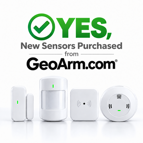 Sensors Purchased from GeoArm.com