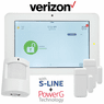 QK9201-AK2C-840 - Qolsys IQ Panel 2 Plus Dual-Path WiFi/Cellular Verizon LTE Wireless S-Line Security System (Powered by Alarm.com)