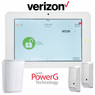 QK9201-AK2P-840 - Qolsys IQ Panel 2 Plus Dual-Path WiFi/Cellular Verizon LTE Wireless PowerG Security System (Powered by Alarm.com)