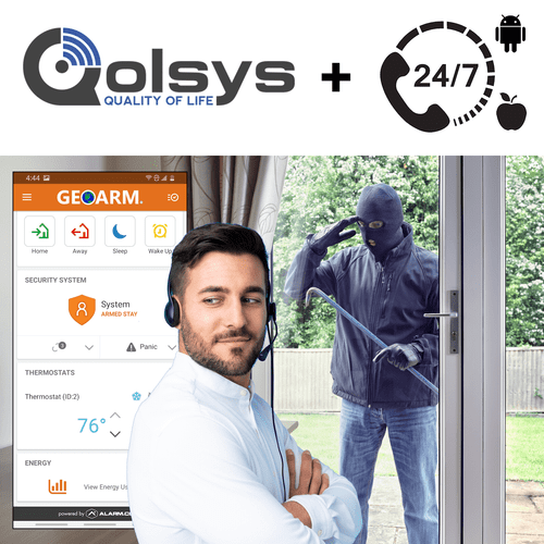 Qolsys Burglary Intrusion Interactive PRO Alarm Monitoring Services