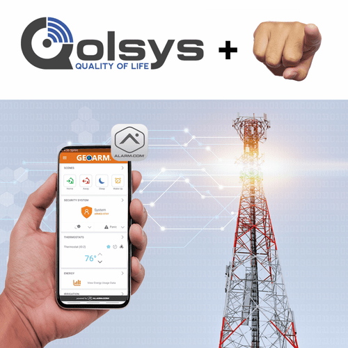 Qolsys Cellular DIY Interactive Home Security