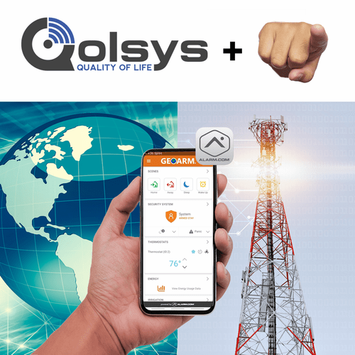 Qolsys Dual-Path DIY Interactive Home Security