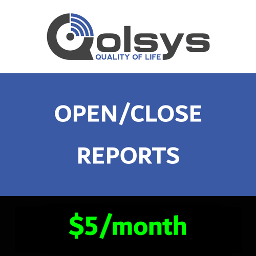 Qolsys Opening and Closing Reports