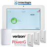 QS9201-1208-840-KIT - Qolsys IQ Panel 2 Plus Dual-Path WiFi/Cellular Verizon LTE Wireless Security System for PowerG, S-Line and Interlogix 319.5 MHz Sensors (Powered by Alarm.com)