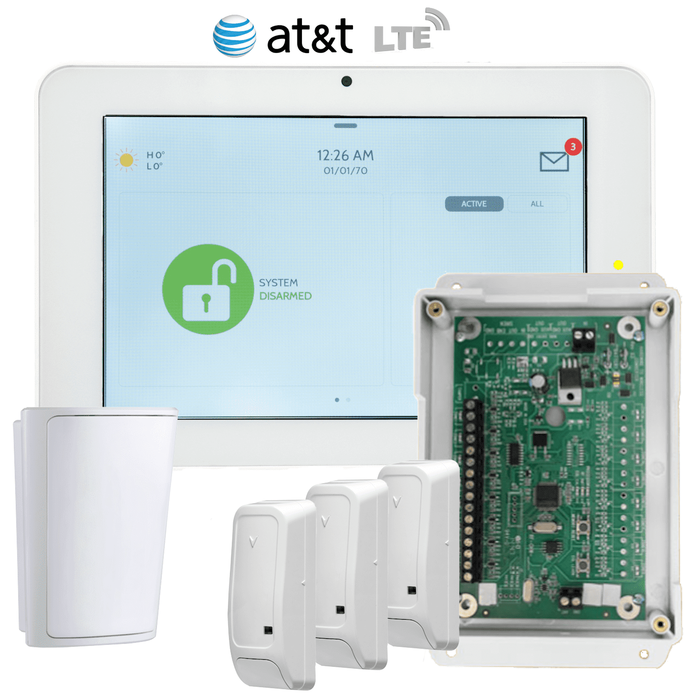 Capteur De Mouvement Qolsys IQ Panel 2 – QS1230-840 – Ouvert Jamais Utilisé
